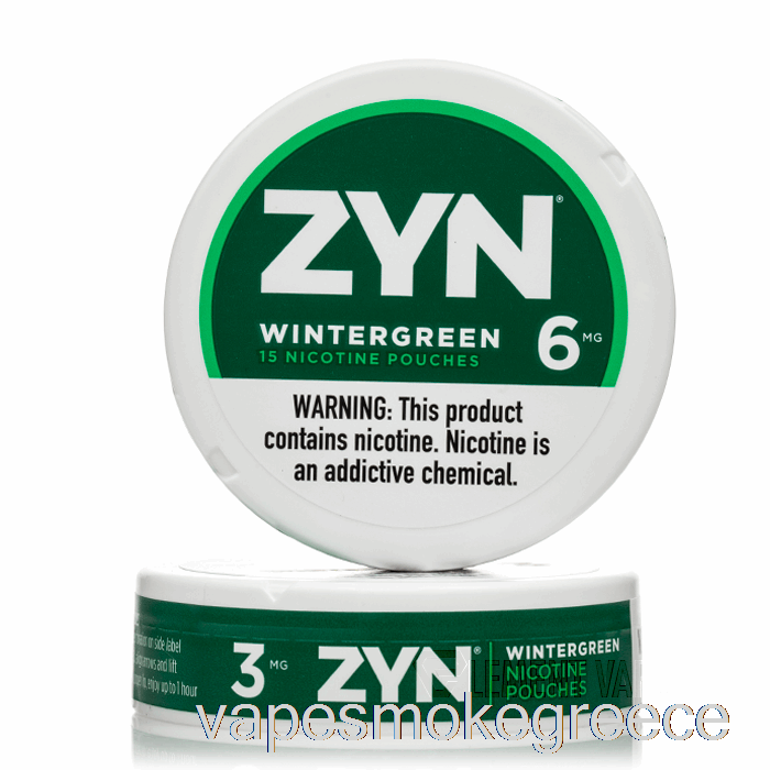 σακουλάκια νικοτίνης Vape Greece Zyn - Wintergreen 3mg (5-συσκευασία)
